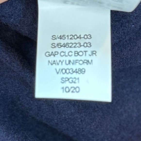 NWT Gap Logo Straight Sweatpants, Uniform Navy, Size XXL - Picture 9 of 9